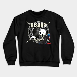 Bishop Graphics Halloween Logo Crewneck Sweatshirt